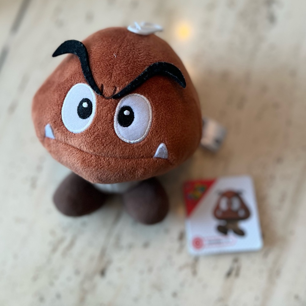 Nintendo Brown Goomba Plush Toy